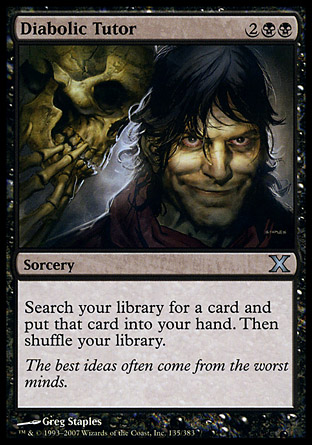 Diabolic Tutor | 10th Edition