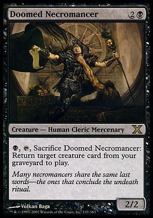 Doomed Necromancer | 10th Edition