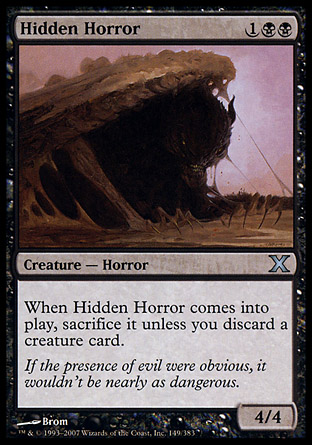 Hidden Horror | 10th Edition