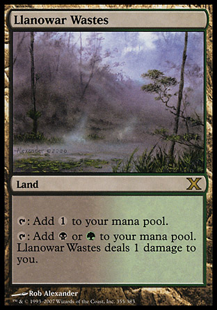Llanowar Wastes | 10th Edition