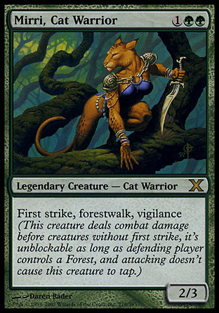 Mirri, Cat Warrior | 10th Edition