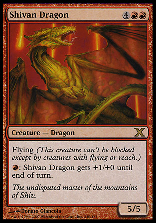 Shivan Dragon | 10th Edition