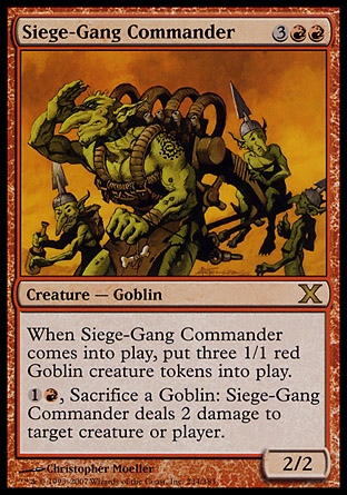 Siege-Gang Commander | 10th Edition