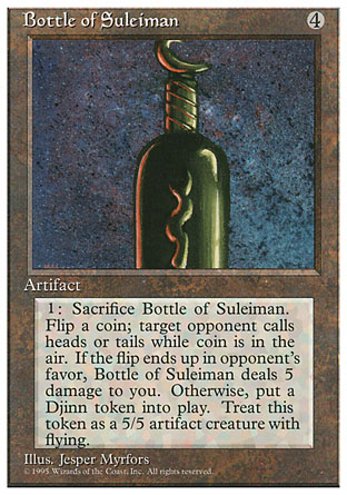 Bottle of Suleiman | 4th Edition