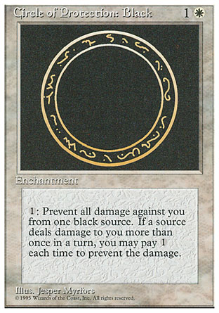 Circle of Protection: Black | 4th Edition