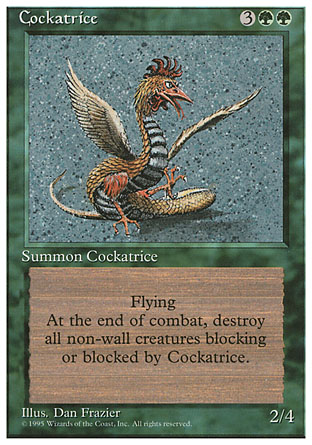 Cockatrice | 4th Edition