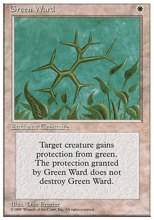 Green Ward | 4th Edition