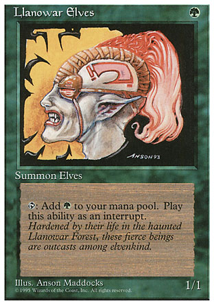 Llanowar Elves | 4th Edition