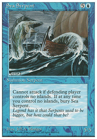 Sea Serpent | 4th Edition