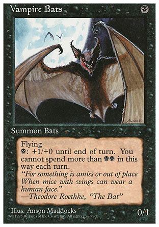 Vampire Bats | 4th Edition