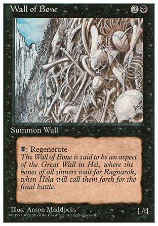 Wall of Bone | 4th Edition