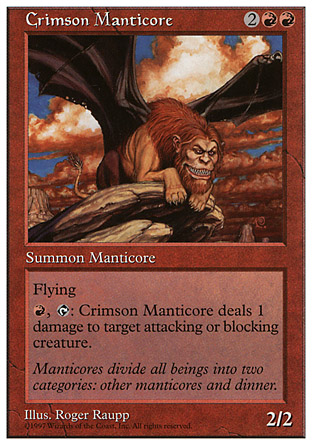 Crimson Manticore | 5th Edition