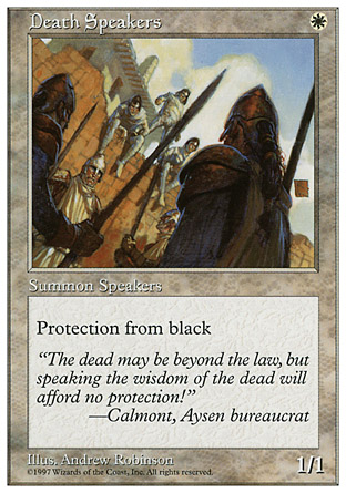 Death Speakers | 5th Edition