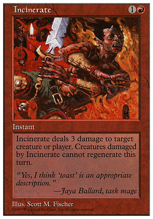 Incinerate | 5th Edition