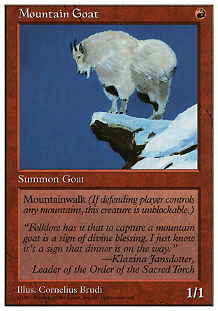 Mountain Goat | 5th Edition
