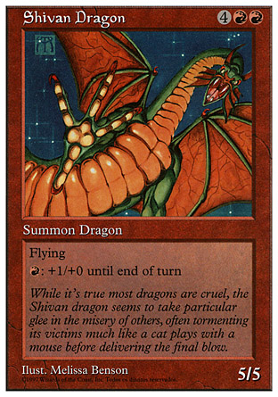 Shivan Dragon | 5th Edition
