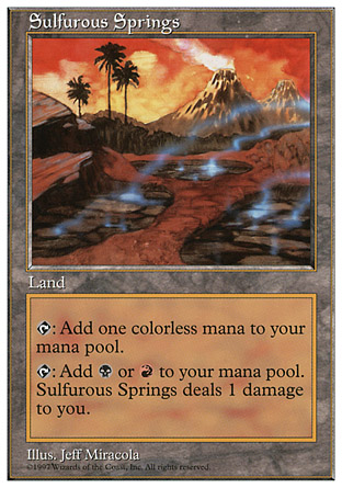 Sulfurous Springs | 5th Edition