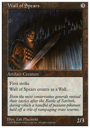 Wall of Spears | 5th Edition