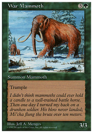 War Mammoth | 5th Edition