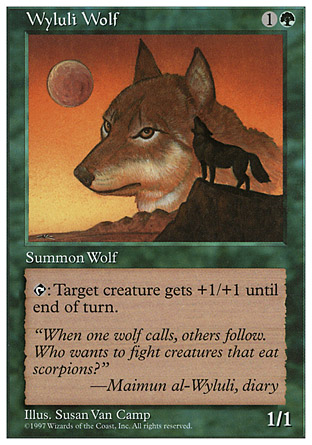 Wyluli Wolf | 5th Edition