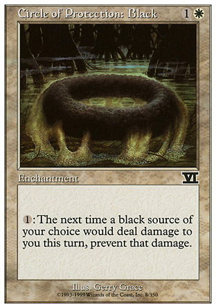 Circle of Protection: Black | 6th Edition