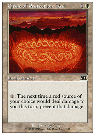 Circle of Protection: Red | 6th Edition