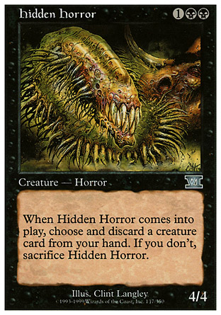 Hidden Horror | 6th Edition