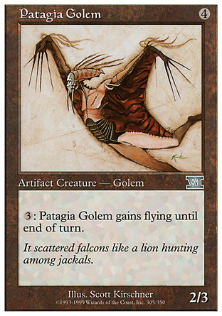 Patagia Golem | 6th Edition