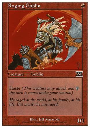 Raging Goblin | 6th Edition