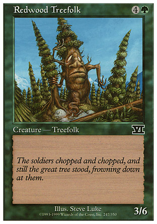 Redwood Treefolk | 6th Edition