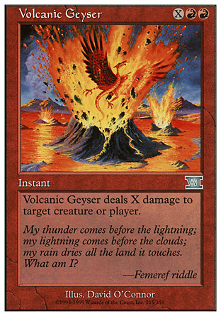 Volcanic Geyser | 6th Edition