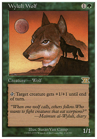 Wyluli Wolf | 6th Edition