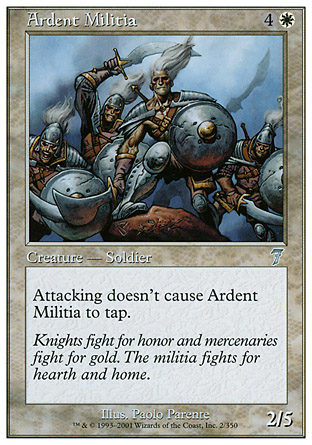 Ardent Militia | 7th Edition