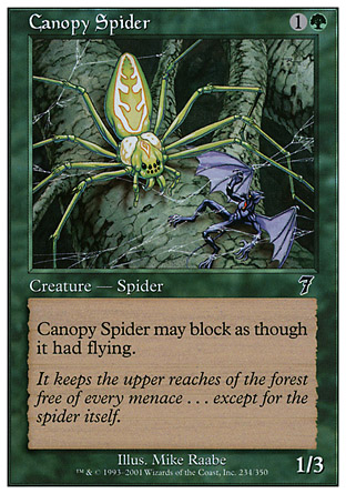 Canopy Spider | 7th Edition