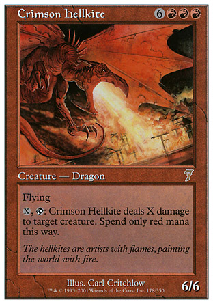 Crimson Hellkite | 7th Edition