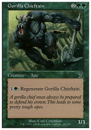 Gorilla Chieftain | 7th Edition