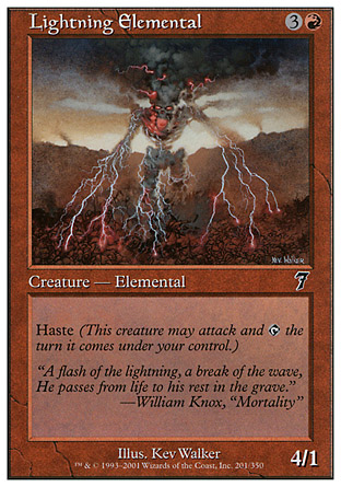 Lightning Elemental | 7th Edition