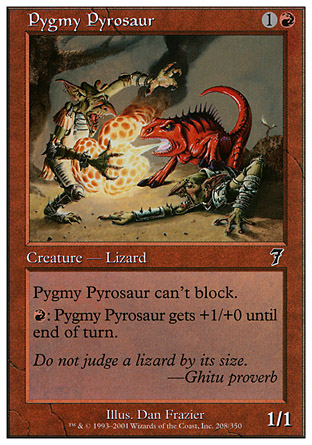 Pygmy Pyrosaur | 7th Edition