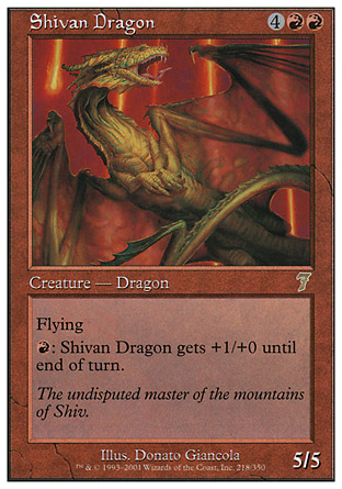 Shivan Dragon | 7th Edition