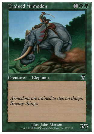 Trained Armodon | 7th Edition