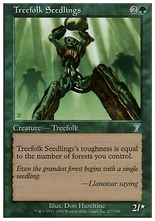 Treefolk Seedlings | 7th Edition