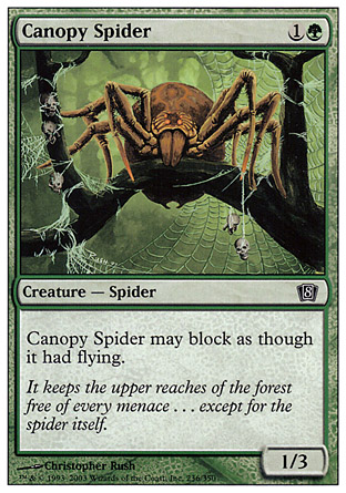 Canopy Spider | 8th Edition