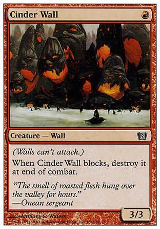 Cinder Wall | 8th Edition