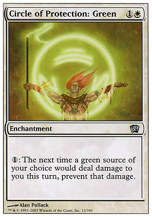 Circle of Protection: Green | 8th Edition