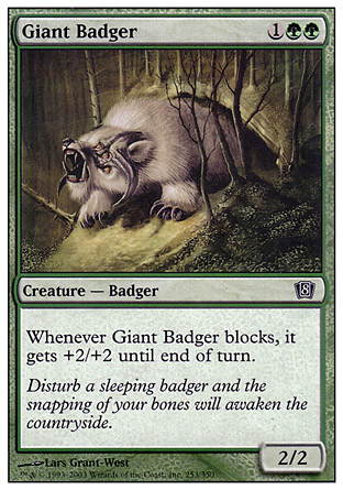Giant Badger | 8th Edition