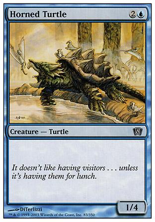 Horned Turtle | 8th Edition