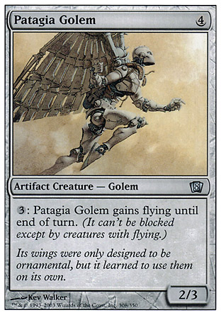 Patagia Golem | 8th Edition