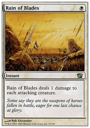 Rain of Blades | 8th Edition