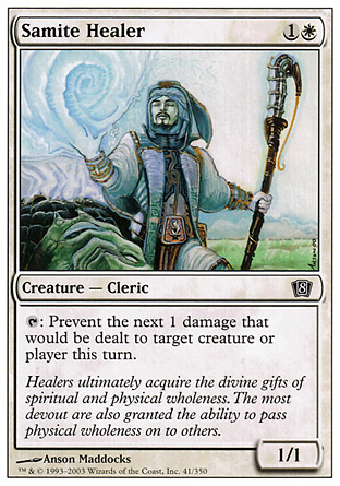 Samite Healer | 8th Edition