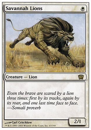 Savannah Lions | 8th Edition